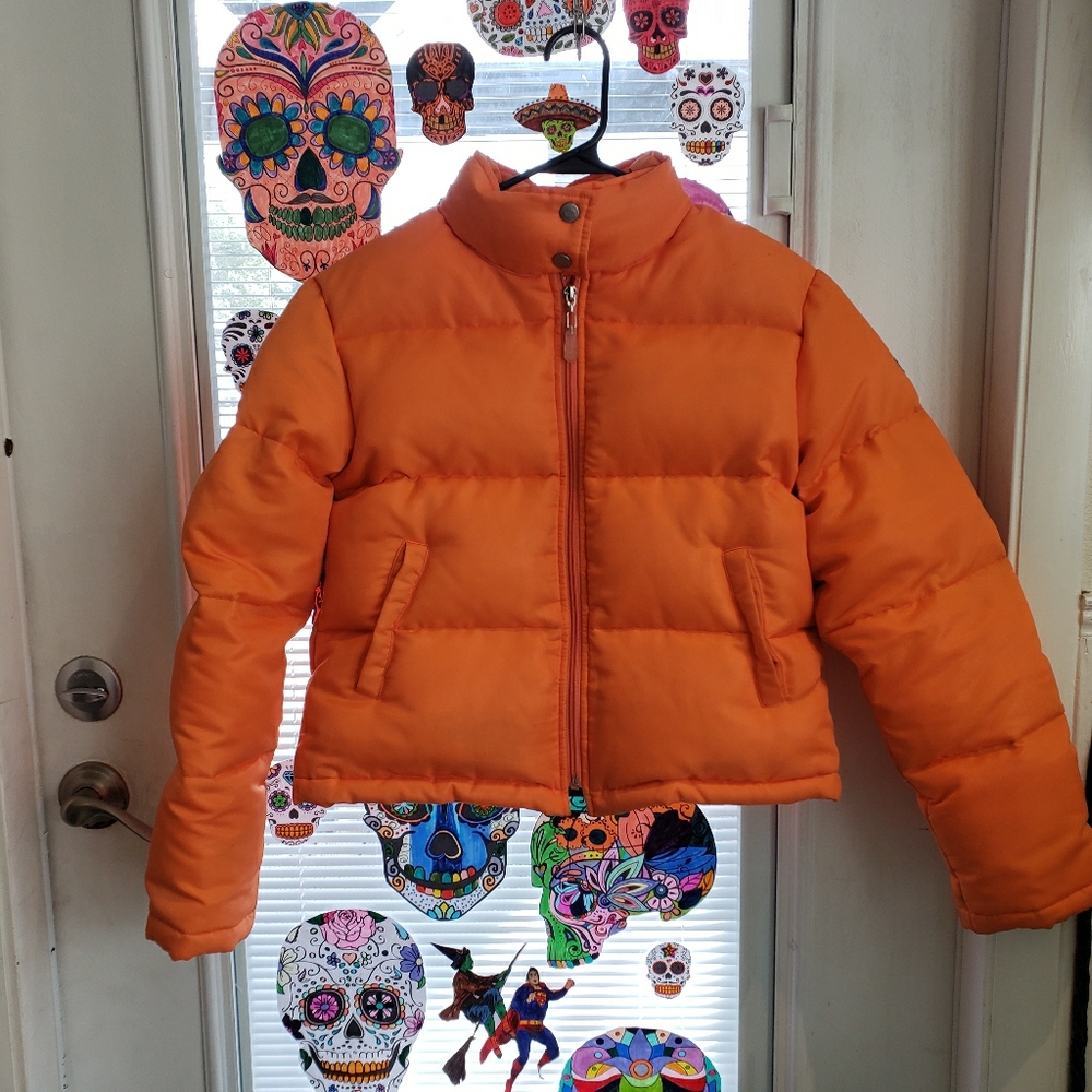 TODD OLDHAM BRIGHT ORANGE JACKET